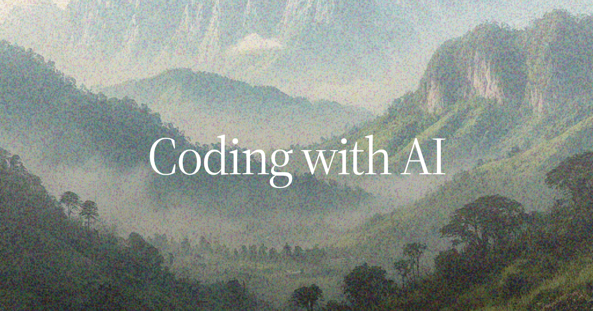 Cover Image for Coding with AI, without being a programmer